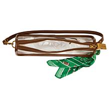 Betsey Johnson Clear Sport Stadium Bag with Strap