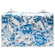 Betsey Johnson Faux Pearl-Trimmed Bow Crossbody Bag