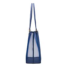Betsey Johnson Hotter Than Butter Mesh Tote w/Removable Wristlet Pouch