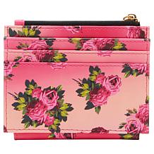 Betsey Johnson Leopard Floral Bifold Wallet