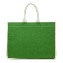 Betsey Johnson Queen of the Green Canvas Tote