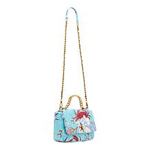 Betsey Johnson Quilted Flap Crossbody Bag with Handle