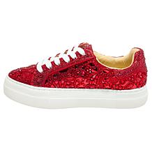 Betsey Johnson Reily Rhinestone Platform Sneaker