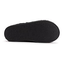 Betsey Johnson Women's Black Cat Slipper