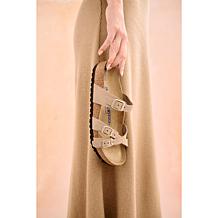Birkenstock Franca Sandcastle Nubuck Leather Sandal