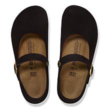 Birkenstock Mantova Suede Flat Shoe