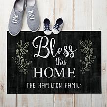Bless this Home Personalized Standard Doormat