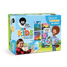 Bob Ross for Kids Happy Lessons in a Box, Acrylic Painting Kit