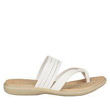 boc red sandals