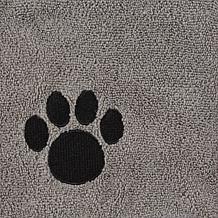 Bone Dry Embroidered Paw Pet Robe