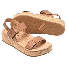 Born Sloan Leather Flatform Sandal