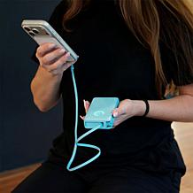 Boundless 10,000 mAh Power Bank w/AC Plug & Retractable Type-C Cable