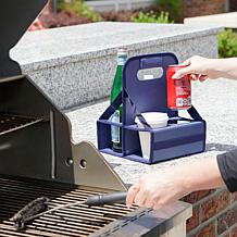 Boundless 4-Drink Collapsible Drink Caddy with Built-In Handle