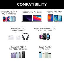 Boundless 65W Wall Charger with 32" Retractable Cable