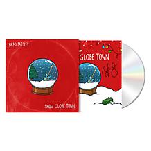 Brad Paisley Autographed Snow Globe Town Christmas CD 