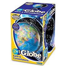 Brainstorm Limited 2 in 1 Globe - Earth and Constellations