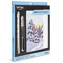 Brea Reese Acrylic Paint-By-Number Kit - Winter Wonderland