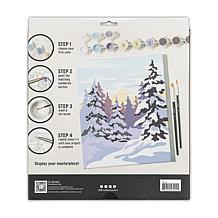 Brea Reese Acrylic Paint-By-Number Kit - Winter Wonderland