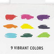 Brea Reese Vibrant Watercolor Paint Set with Brush and Tin