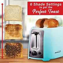 Brentwood TS-292BL Cool Touch 2-Slice Extra Wide Slot Toaster