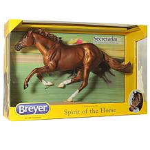 Breyer Traditional Series Secretariat with Base Model Horse Toy