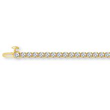 Bright Halo Lab Grown Diamond 5ctw Tennis Bracelet