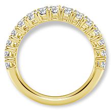 Bright Halo Lab Grown Diamonds 2ctw Emerald-Cut Anniversary Band Ring
