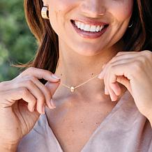 Brook & York Kate Birthstone Necklace with Cubic Zirconia Accents