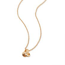 Brook & York Sutton Knot 14K Gold-Plated Brass Chain Necklace