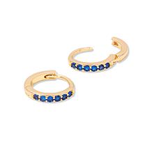 Brook & York Zara Birthstone Hugger Hoop Earrings
