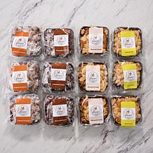 Brooklyn Food Group (12) 7 oz. Gourmet Crumb Cakes - Combo Single Ship