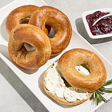 Brooklyn Food Group 24 Individ. Wrapped NY-Style Whole Wheat Bagels