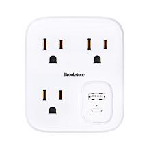 Brookstone PD 30 Outlet Surge Protector with USB-A + Type C