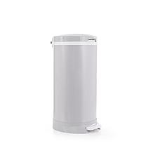 Bubula Premium Steel Diaper Waste Pail with Step Open, Grey