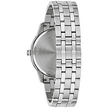 Bulova Men's Stainless Steel Blue Dial Bracelet Watch