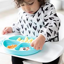 Bumkins Sleeved Bib 2-Pack Rainbows & Hearts