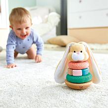 Bunny Wooden Ring Stacker Baby Toy