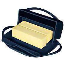 Butterie 2-pack Flip-Top Butter Dish with Matching Spreader & Tongs