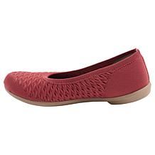 BZees® Air Khloe Slip-On Knit Ballet Flat with Air Step™ Technology