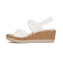 BZees® AirStep Riley Fabric Wedge Sandal with Air Step™ Technology