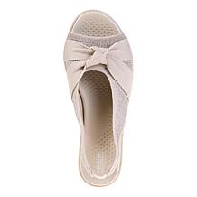 BZees Bell Machine Washable Slingback Wedge Sandal