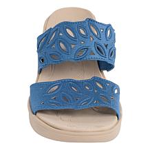 BZees Delight Machine Washable Cutout Sandal with Air Step Technology
