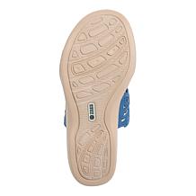 BZees Delight Machine Washable Cutout Sandal with Air Step Technology