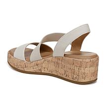 BZees® LifeStride Odette Cork Wedge Sandals