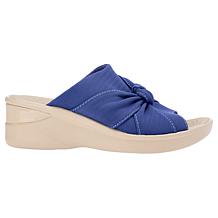 Bzees Sandbar Machine Washable Stretch Fabric Knotted Sandal