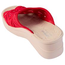 BZees Susie Machine Washable Wedge Sandal