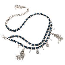 C Wonder by Christian Siriano Chain Charm Belt