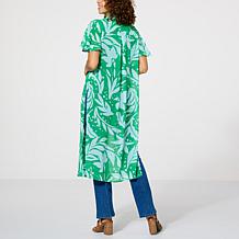 C Wonder by Christian Siriano Flutter Sleeve Tunic Shirt