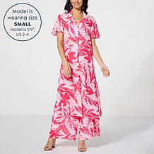 C Wonder by Christian Siriano Flutter Sleeve Tunic Shirt