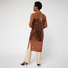 C Wonder by Christian Siriano Sequin Mix Tunic